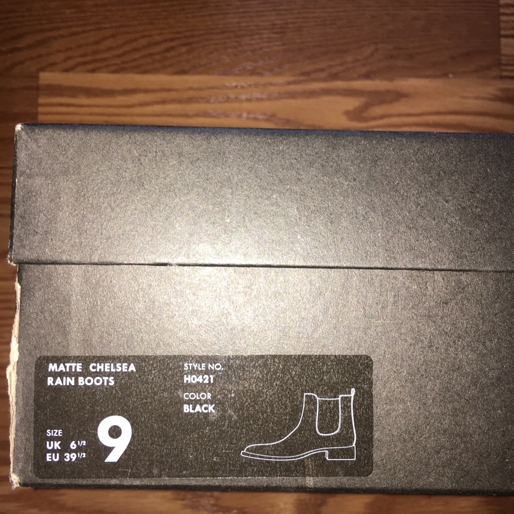 J.crew Chelsea rain boots